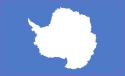 Antarctica Flag Sticker
