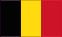 Belgium Flag Sticker
