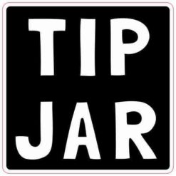 Tip Jar Sticker