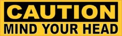 Caution Mind Your Head Magnet