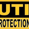 Caution Hearing Protection Required Magnet