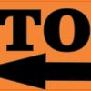 Left Arrow Detour Magnet