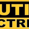 Caution Electrical Magnet