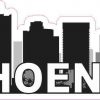 Phoenix Skyline Sticker
