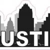 Austin Skyline Sticker