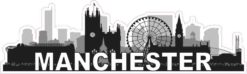 Manchester Skyline Sticker