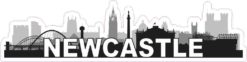 Newcastle Skyline Sticker