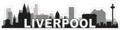 Liverpool Skyline Sticker