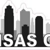Kansas City Skyline Sticker