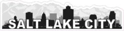 Salt Lake City Skyline Sticker