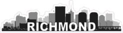 Richmond Skyline Sticker