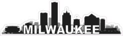 Milwaukee Skyline Sticker
