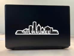 10in x 3in Milwaukee Skyline Sticker