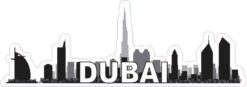 Dubai Skyline Sticker