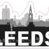 Leeds Skyline Sticker
