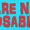 Pets Are Not Disposable Sticker
