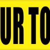 24 Hour Towing Sticker
