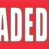 Red Unleaded Only Sticker
