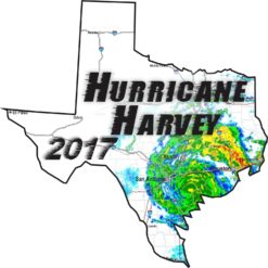 Texas Hurricane Harvey Sticker