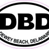 Dewey Beach Delaware sticker