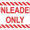 Unleaded Only Magnet