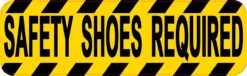 Safety Shoes Required Magnet