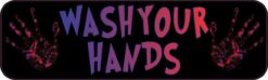 Colorful Wash Your Hands Magnet
