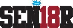 10in x 3in Red SEN18R Sticker