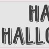 Black Cat Happy Halloween Magnet