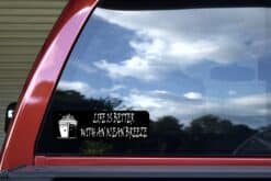 10in x 3in Life Is Better With an Ocean Breeze Bumper Sticker