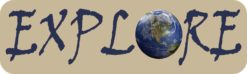 Explore Bumper Sticker