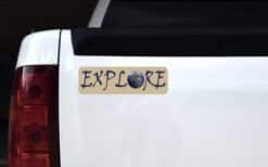 10in x 3in Explore Magnet