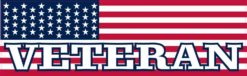 American Flag Veteran Magnet
