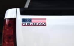 10in x 3in American Flag Veteran Magnet