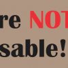 Pets Are Not Disposable Magnet