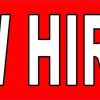 Now Hiring Sticker