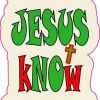 Christmas Know Jesus Know Peace Sticker