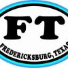 Blue Oval FT Fredericksburg Texas Sticker
