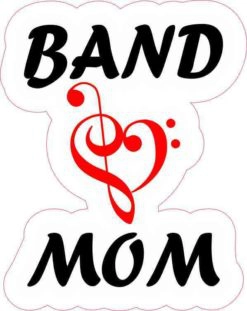 Red Band Mom Sticker