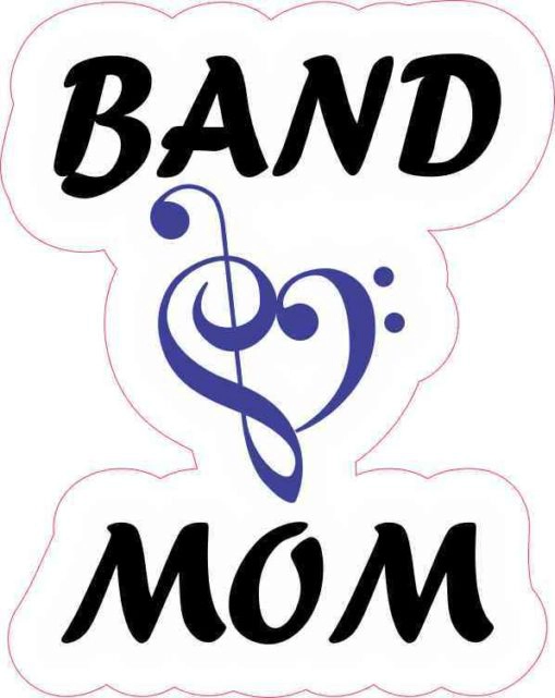 Blue Band Mom Sticker