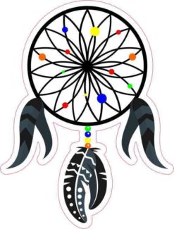 Colorful Dream Catcher Sticker