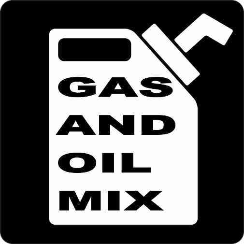Gas and Oil Mix Magnet