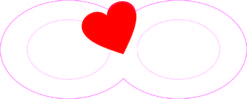 Heart Infinity Symbol Sticker
