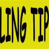 Fluorescent Yellow Feeling Tipsy Sticker
