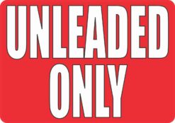 Unleaded Only Magnet
