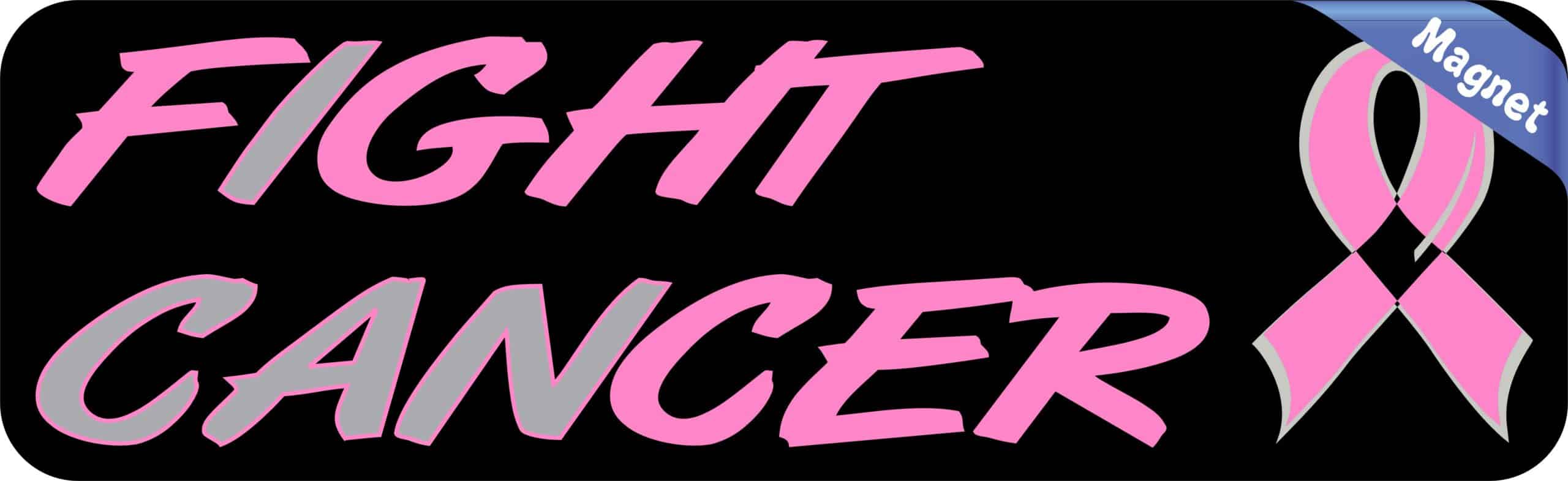 10in x 3in I Can Fight Cancer Magnet