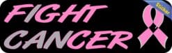10in x 3in I Can Fight Cancer Bumper Sticker