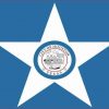 Houston Texas Flag Magnet
