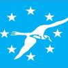 Corpus Christi Texas Flag Magnet