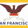 San Francisco California Flag Magnet